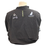 John Daly Signed Black & Yellow Puma Windbreaker with Sponsors JSA ALOA