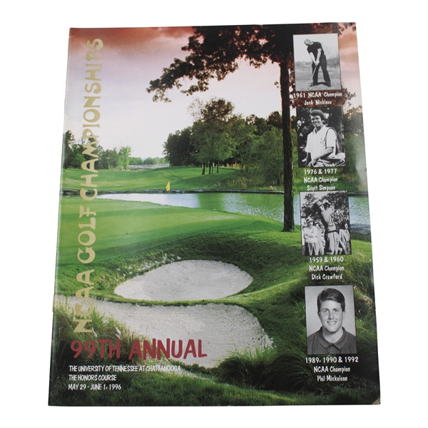 1996 NCAA Championship Official Program - Tigers Only NCAA Championship Win 