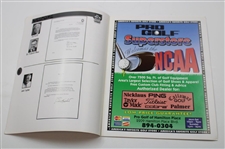 1996 NCAA Championship Official Program - Tiger's Only NCAA Championship Win 