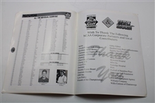 1996 NCAA Championship Official Program - Tiger's Only NCAA Championship Win 
