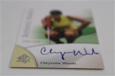 Cheyenne Woods Signed SP Authentic Rookies Card #298/699