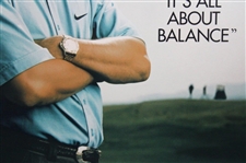 Tiger Woods T&L Golf Cover 'Bring Tiger' Mounted Poster - July/August 2002