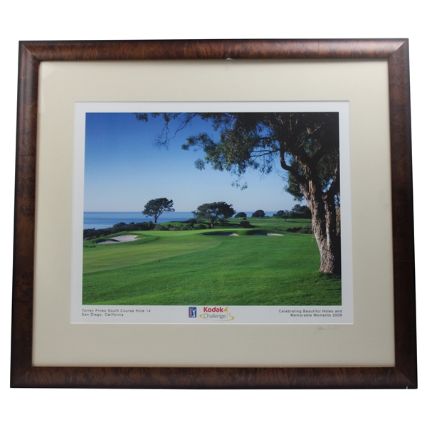 Torrey Pines South Course 14th Hole Photo Signed by Photographer Joann Dost 