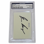 Gary Player Signed 2001 Senior Players Championship Clubhouse Badge PSA Authentic AUTO