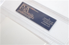 NFL HoF Troy Aikman Signed The Ritz Carlton St Thomas Receipt PSA Authentic AUTO