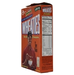 Tiger Woods 'The Breakfast of Champions' 12oz Wheaties Box - Bag Closed/Box Top Opened