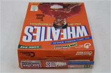 Tiger Woods 'The Breakfast of Champions' 12oz Wheaties Box - Bag Closed/Box Top Opened