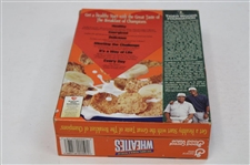 Tiger Woods 'The Breakfast of Champions' 12oz Wheaties Box - Bag Closed/Box Top Opened