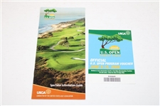 Full 2008 US Open at Torrey Pines Ticket Set plus GolfWeek Magazine & Voucher