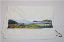 2008 US Open & Three (3) The Lodge at Torrey Pines Towel Plus 2008 US Open Metal Bag Tag