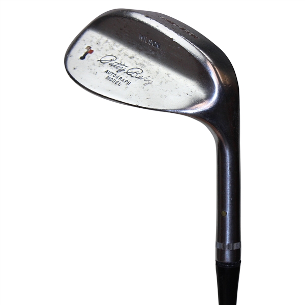 Patty Berg Wilson Autograph Model Sand Iron