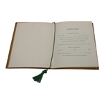 1974 Augusta National Golf Club Clifford Roberts 80th Birthday Party Program - May 10th