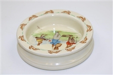 Bunnykins Royal Doulton Golf Themed Bowl