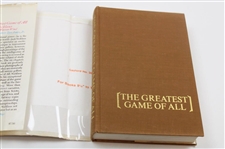 1969 Jack Nicklaus Signed 'The Greatest Game of All 1st Ed. Book JSA ALOA