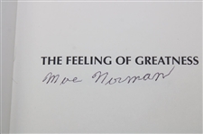 Moe Norman Signed 'The Feeling of Greatness' 1st Ed. Book JSA ALOA