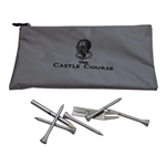 Four (4) US Open Bag Towels (1978, 1993 & 2002(x2)) plus The Belfry Towel & 'The Castle Course' Bag