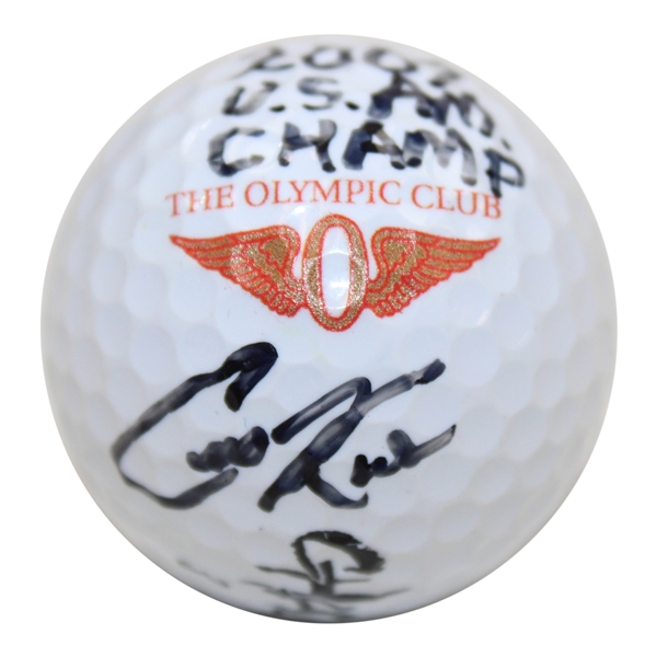 Colt Knost Signed Olympic Club Logo Golf Ball Inscribed 2007 US AM. Champ. JSA ALOA