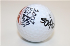 Colt Knost Signed Olympic Club Logo Golf Ball Inscribed '2007 US AM. Champ.' JSA ALOA