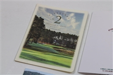 Two (2) Pinehurst No.2 Scorecards & An Arnold Palmer Latrobe Country Club Scorecard