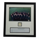 1997 Masters Tournament International Players Dinner Framed Photo Display