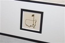 1997 Masters Tournament Masters Club Dinner Framed Photo Display