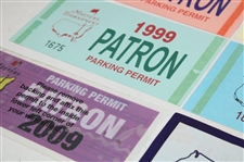 Lot of Masters Tournament Patron Parking Permits and Publications & Videos Booklets