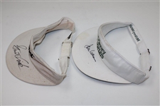 Stewart Cink & Tommy Aaron Signed Visors JSA ALOA