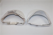 Stewart Cink & Tommy Aaron Signed Visors JSA ALOA