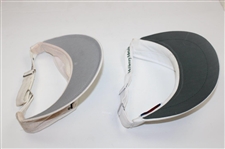Stewart Cink & Tommy Aaron Signed Visors JSA ALOA