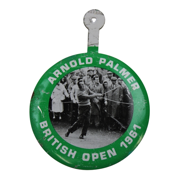 Arnold Palmer 1961 British Open Tab