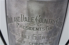 1929 Hill and Dale Country Club President's Cup Golf Champion Trophy w/Lid