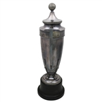 1929 Hill and Dale Country Club President's Cup Golf Champion Trophy w/Lid