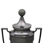 1929 Hill and Dale Country Club President's Cup Golf Champion Trophy w/Lid
