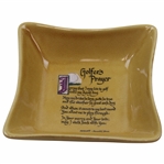 Ronald Knox Appletree Golfers Prayer Ceramic Trinket Dish