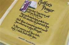 Ronald Knox Appletree 'Golfer's Prayer' Ceramic Trinket Dish
