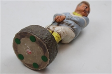 'Rough Shot On A Rough Day' Ceramic Sculpture