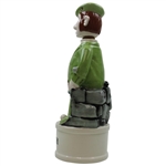 Mel 84' Scottsman Golfer Ceramic Scotch Decanter