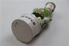Mel 84' Scottsman Golfer Ceramic Scotch Decanter