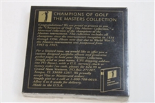 1995 Champions of Golf The Masters Collection 'Compliments of Titleist' Card Set - 1934-1995