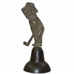 Bells Of Sarna, India Golfer Theme Brass Bell