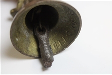 Bells Of Sarna, India Golfer Theme Brass Bell