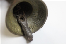 Bells Of Sarna, India Golfer Theme Brass Bell
