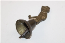 Bells Of Sarna, India Golfer Theme Brass Bell