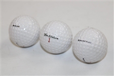 Sleeve of Tom Watson RAM Golden Pro Golf Balls