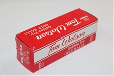Sleeve of Tom Watson RAM Golden Pro Golf Balls