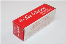 Sleeve of Tom Watson RAM Golden Pro Golf Balls