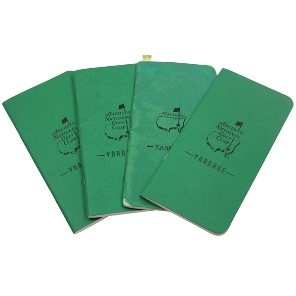 1997, 1998, 1999 & 2000 Augusta National Golf Club Yardage Guides