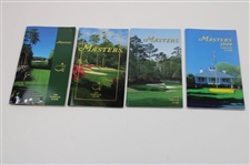 1990-1999 Masters Tournament Yardage Guides - Ten (10)