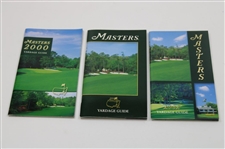 2000-2009 Masters Tournament Yardage Guides + ANGC Yardage Guide - Eleven (11)
