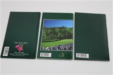 2000-2009 Masters Tournament Yardage Guides + ANGC Yardage Guide - Eleven (11)